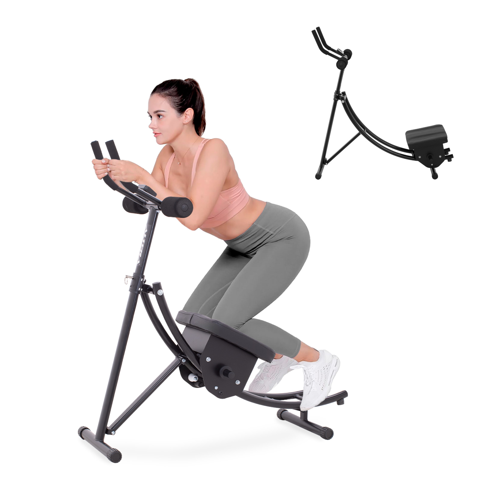 Foto 1 | Aparato Para Abdominales Altera Riel Ejercitador Plegable