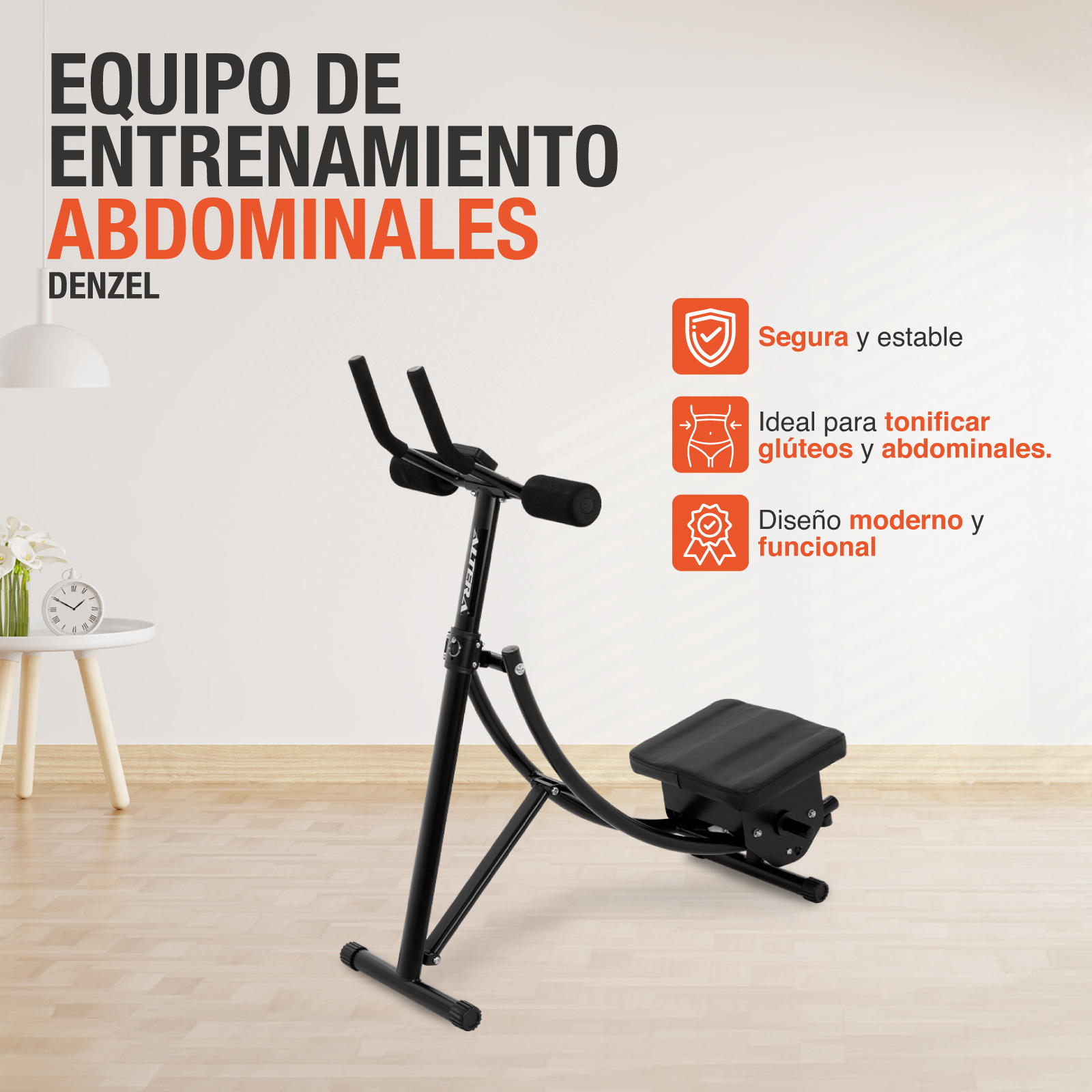 Foto 3 pulgar | Aparato Para Abdominales Altera Riel Ejercitador Plegable