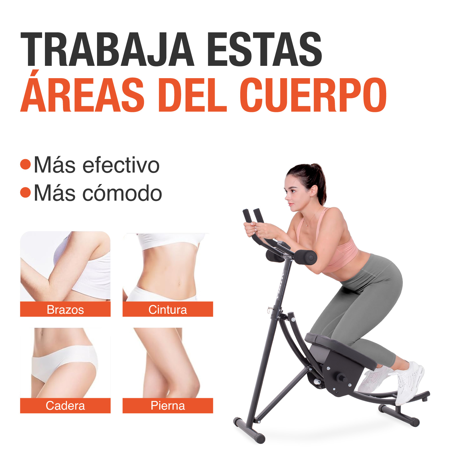 Foto 4 pulgar | Aparato Para Abdominales Altera Riel Ejercitador Plegable