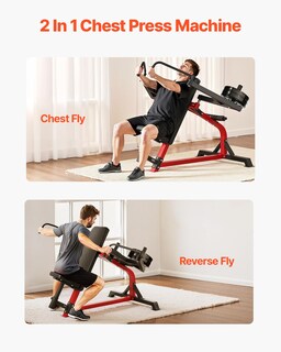 Foto 6 | Máquina Delt Fly Para Volar En El Pecho Y En La Parte Trasera, Vevor Incline, 205 Kg - Venta Internacional.