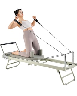 Foto 1 | Pilates Reformer Vevor Plegable Para Casa, Gimnasio, Estudio, 180 Kg - Venta Internacional.