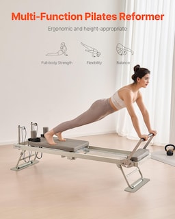 Foto 6 | Pilates Reformer Vevor Plegable Para Casa, Gimnasio, Estudio, 180 Kg - Venta Internacional.
