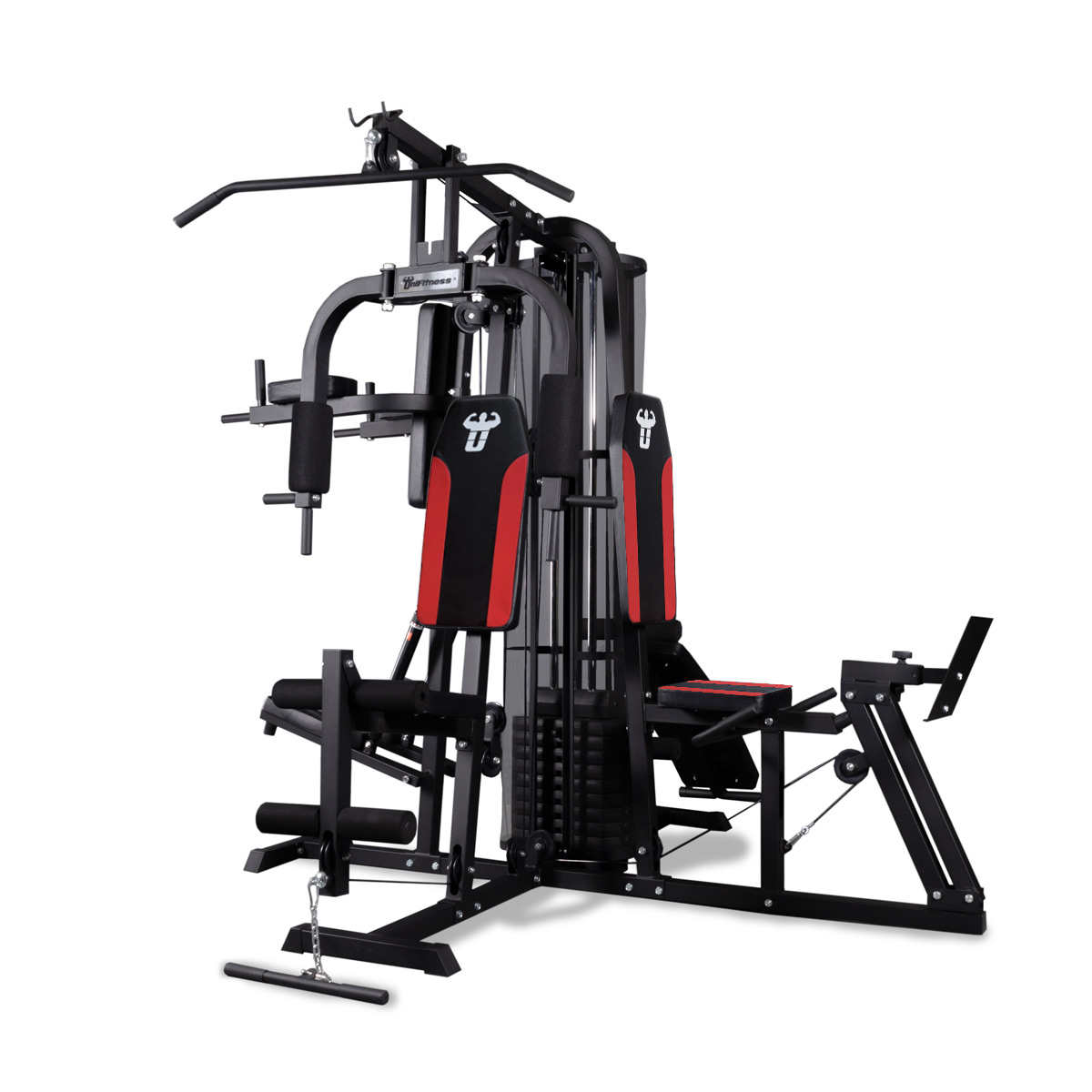 Foto 3 | Rack Multiestación Unifitness Negro