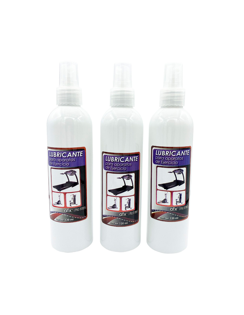 Foto 1 | Pack de 3 PZAS AFX Lubricante color Blanco para Caminadora y Aparatos de Ejercicio