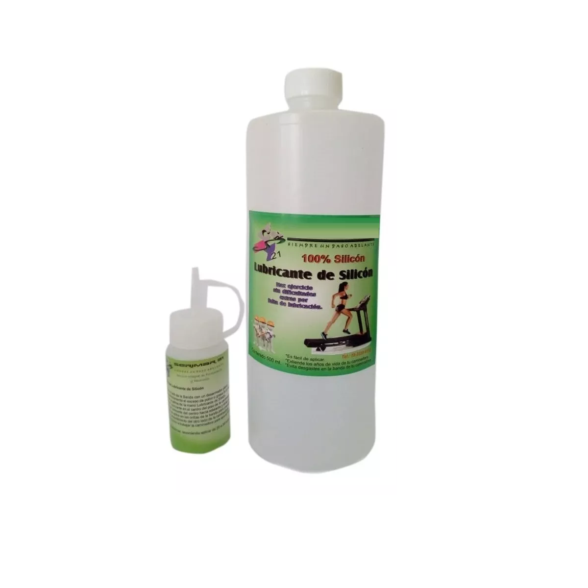 Foto 2 pulgar | Lubricante Para Caminadora (100% Silicon) 500ml Eo Safe Imports  Esi-9392 Transparente