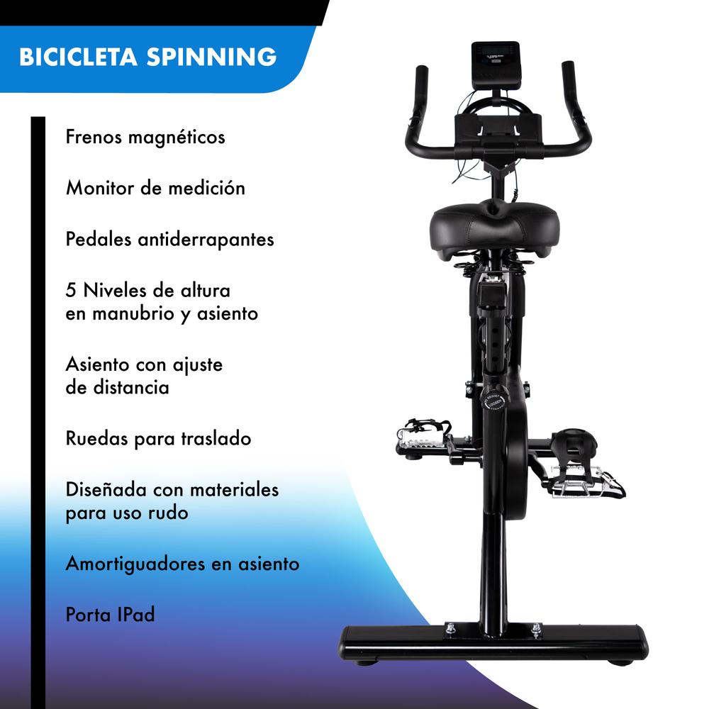 Foto 3 pulgar | Bicicleta Fija Xtreme Life color Negro 15 kg