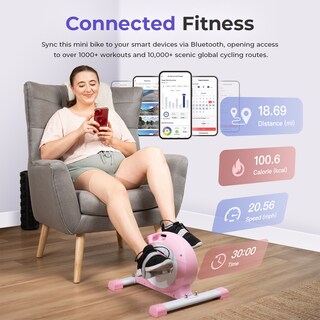 Foto 5 | Minibicicleta Sunny Health Fitness Rosa