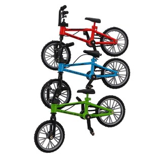 Foto 2 | Mini Bicicleta De Montaña Azul Modelo Finger Bike Con Cuerda De Freno - Venta Internacional.