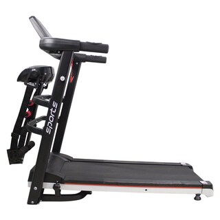 Foto 2 | Caminadora Impulso Eléctrica Banda Cinta Correr 2.0 HP 110 V + Pesas