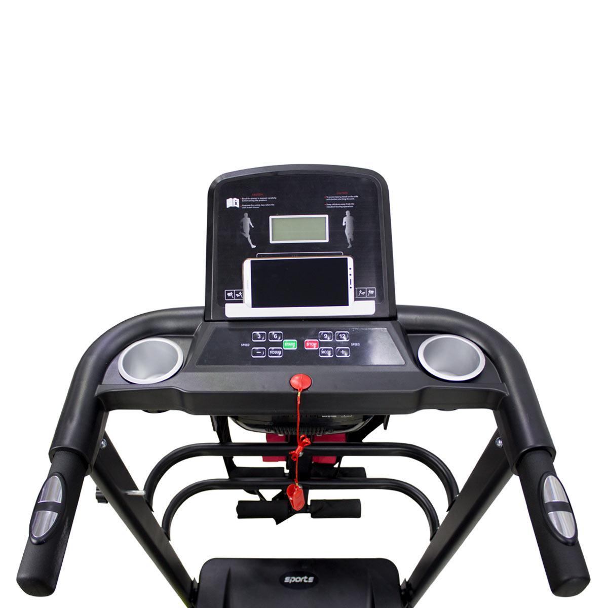 Foto 4 pulgar | Caminadora Impulso Eléctrica Banda Cinta Correr 2.0 HP 110 V + Pesas