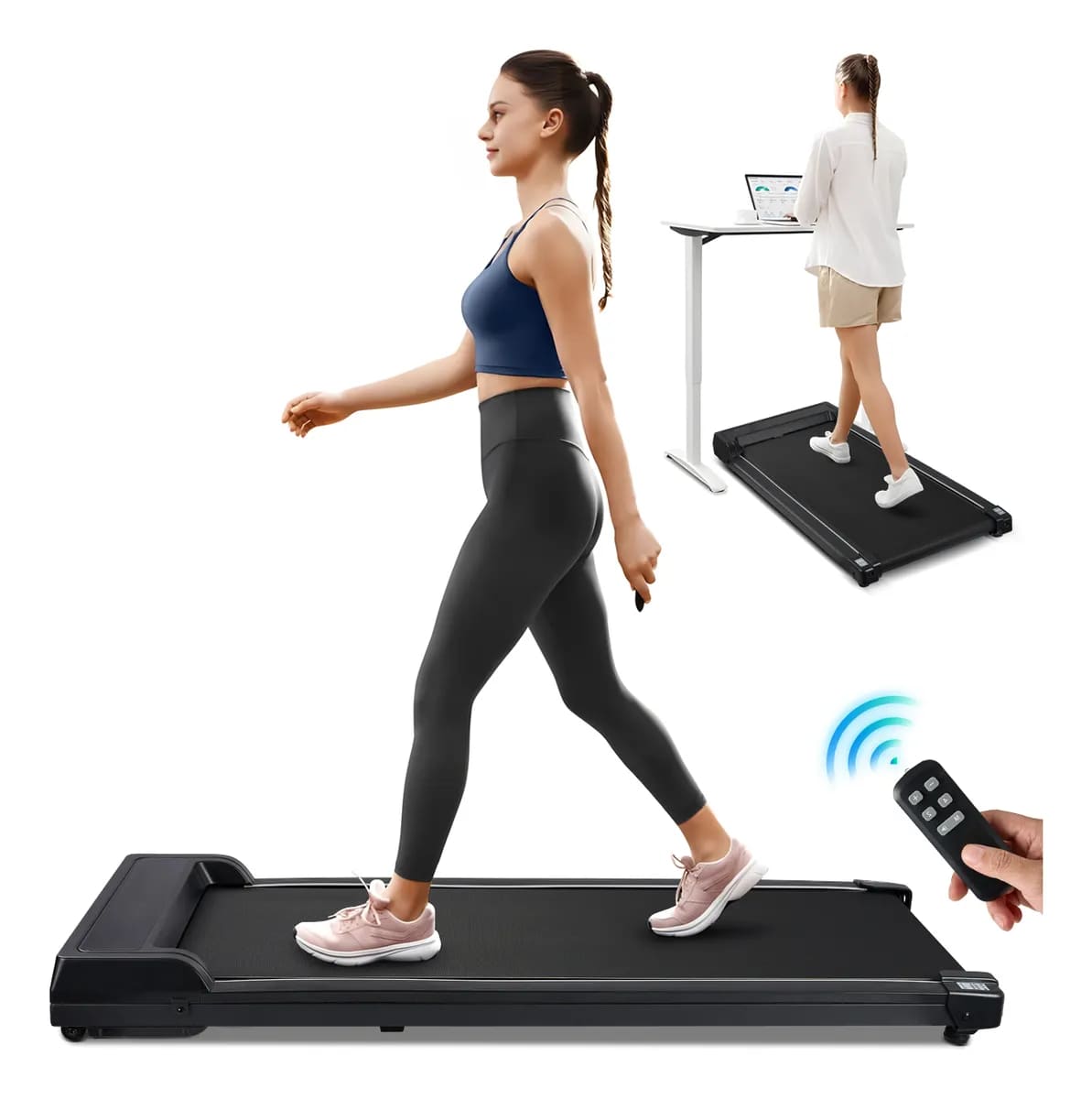 Cinta De Correr Vitime Professional 2.0 Hp 4 Km/h Con Mando A Distancia