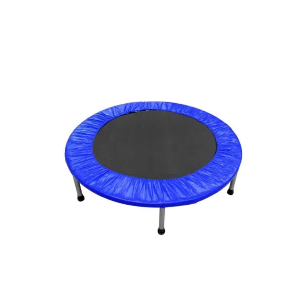 Trampolín Brincolín para Aeróbicos Fitness Malubero color Azul