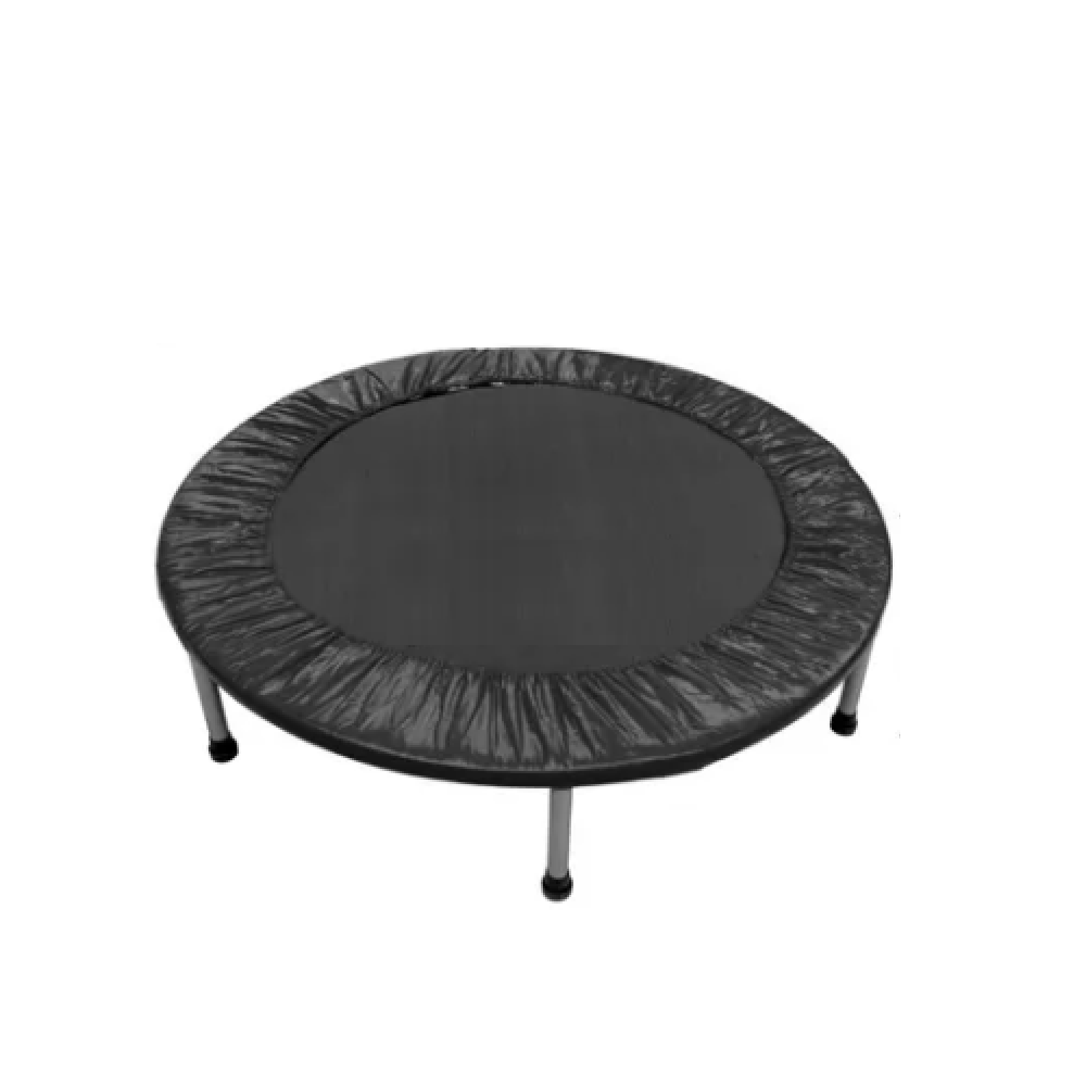 Trampolín Brincolín para Aeróbicos Fitness Malubero color Negro