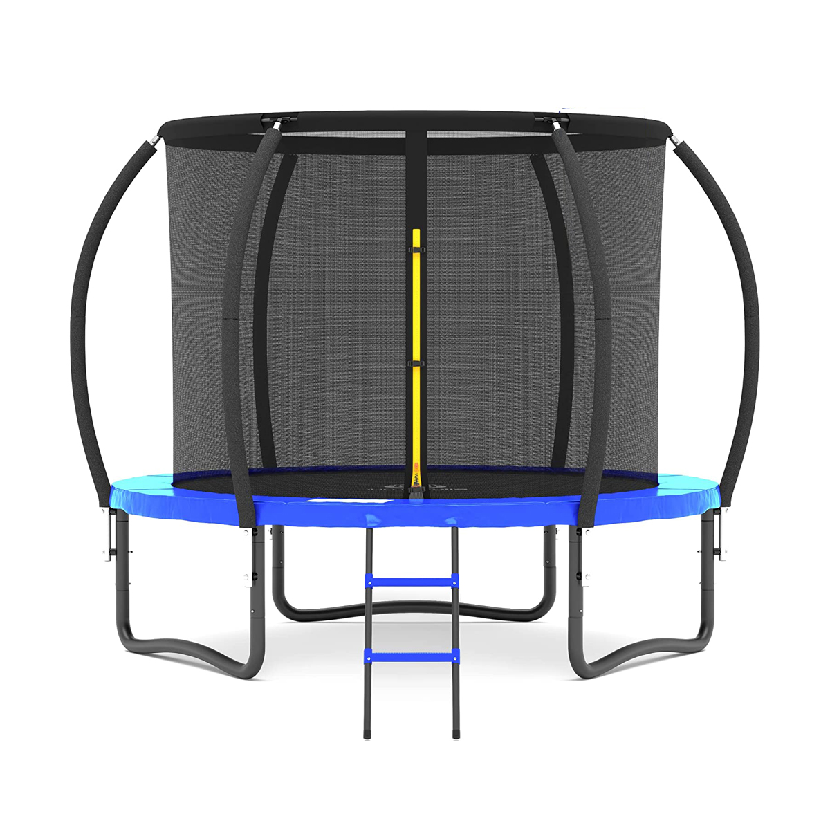 Trampolín Level Fitness Pumpkin color Azul