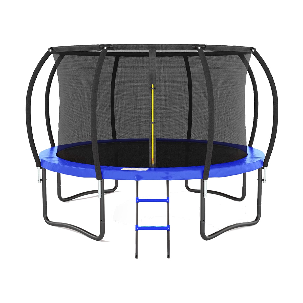 Trampolín Level Fitness Pumpkin color Azul $4,729