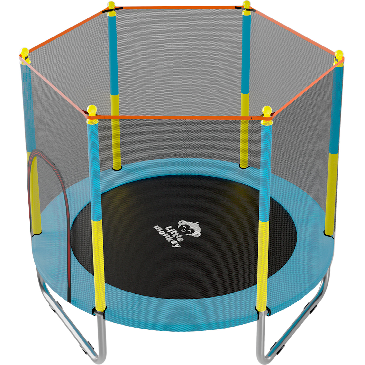 Foto 2 | Trampolín Little Monkey Azul Infantil