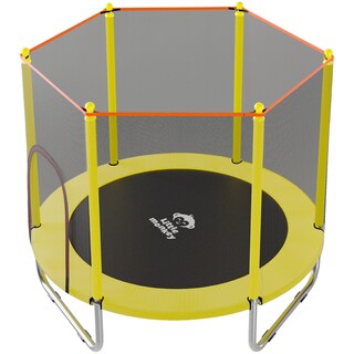 Foto 2 | Trampolín Little Monkey Amarillo Infantil