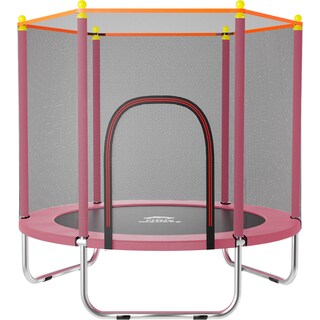 Foto 1 | Trampolín Little Monkey Rosa Infantil
