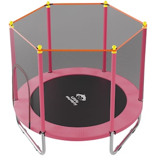 Foto 2 | Trampolín Little Monkey Rosa Infantil