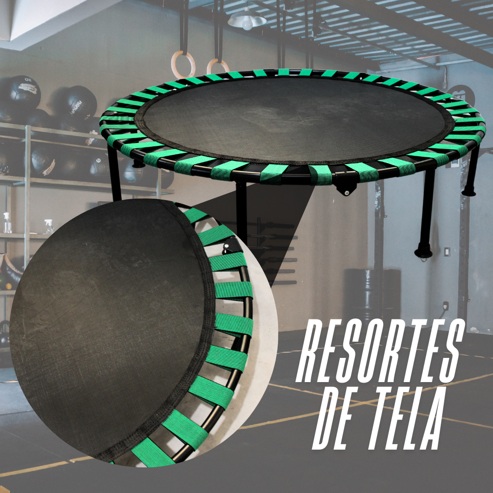 Foto 7 pulgar | Mini Trampolín para Ejercicio con Soporte