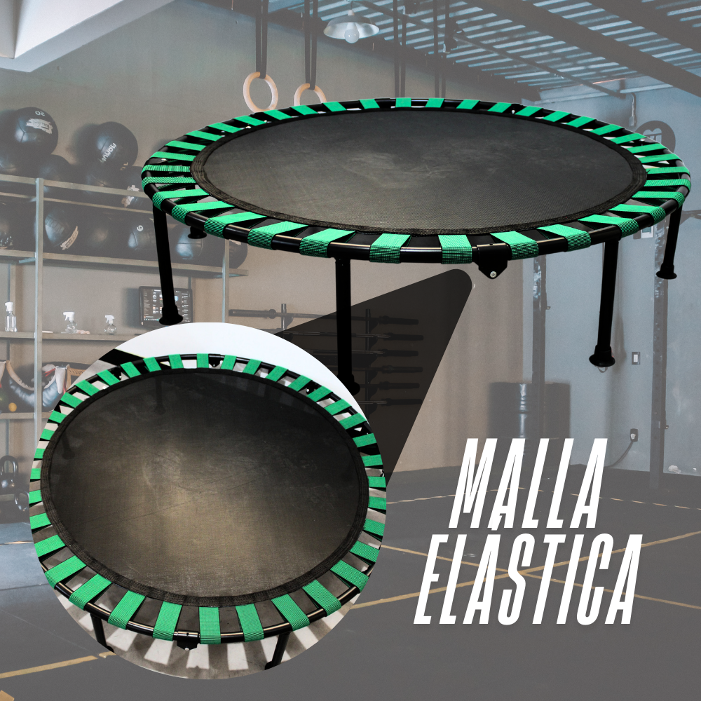 Foto 8 pulgar | Mini Trampolín para Ejercicio con Soporte