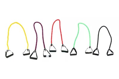 Foto 1 | Set Ligas Cubiertas De Tela Elásticas Para Terapia Y Fitness