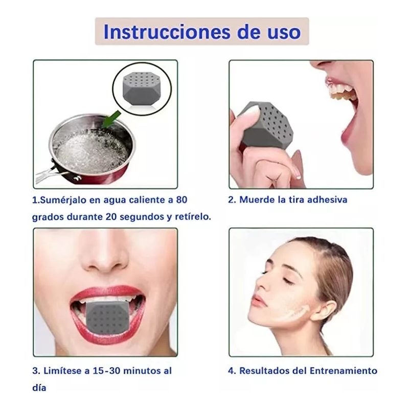Foto 6 pulgar | Entrenador Facial De Cuello Tamaño Jawzrsize - Venta Internacional.