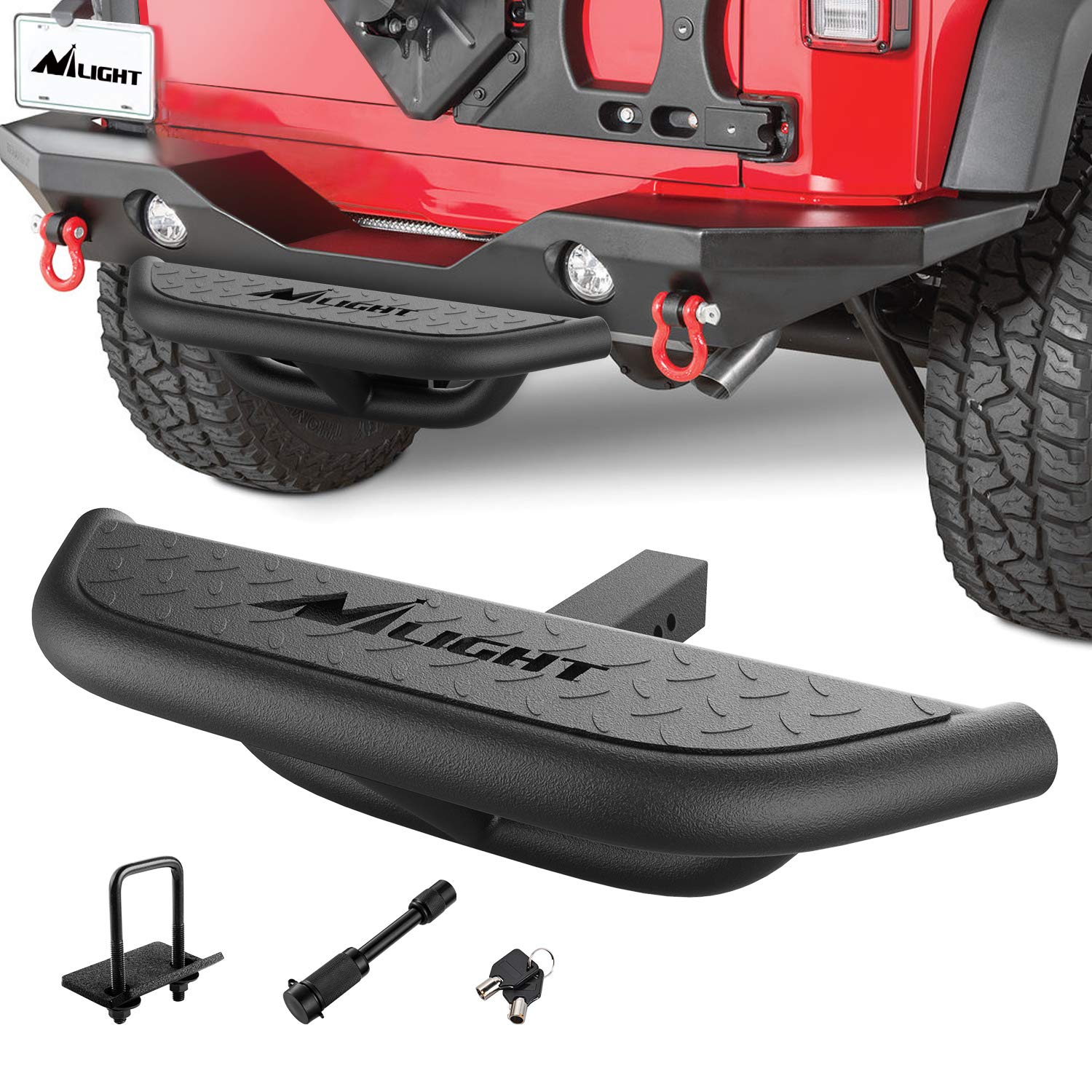 Foto 2 pulgar | Protector De Parachoques Trasero Hitch Step Nilight Mejorado - Venta Internacional.