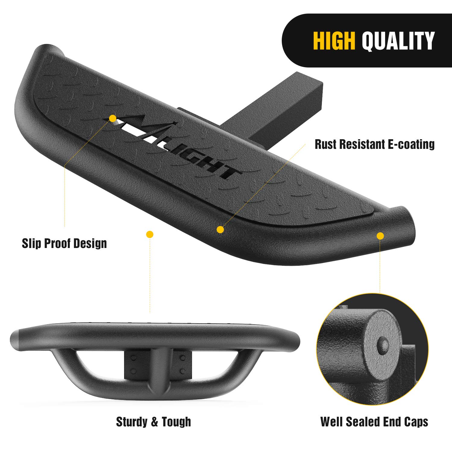 Foto 4 pulgar | Protector De Parachoques Trasero Hitch Step Nilight Mejorado - Venta Internacional.