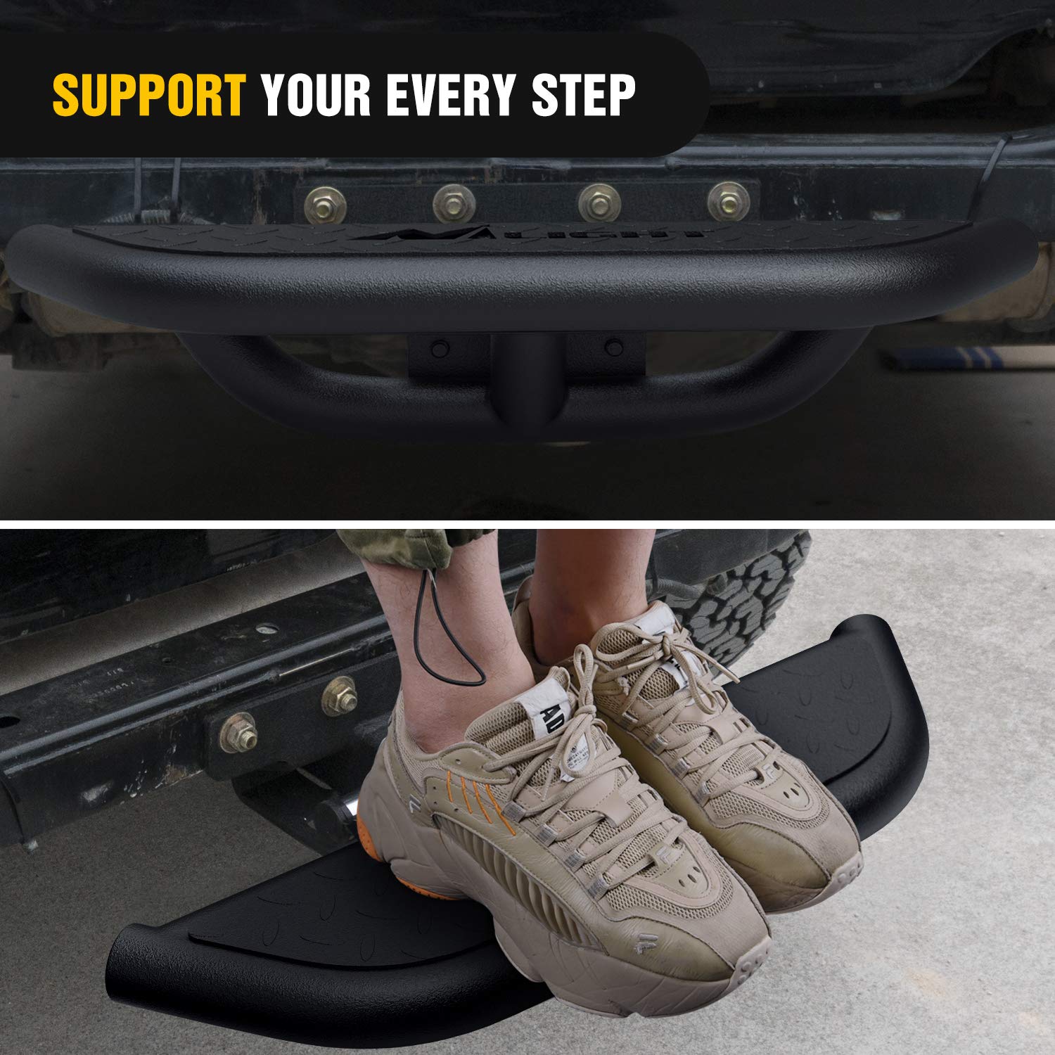Foto 6 pulgar | Protector De Parachoques Trasero Hitch Step Nilight Mejorado - Venta Internacional.