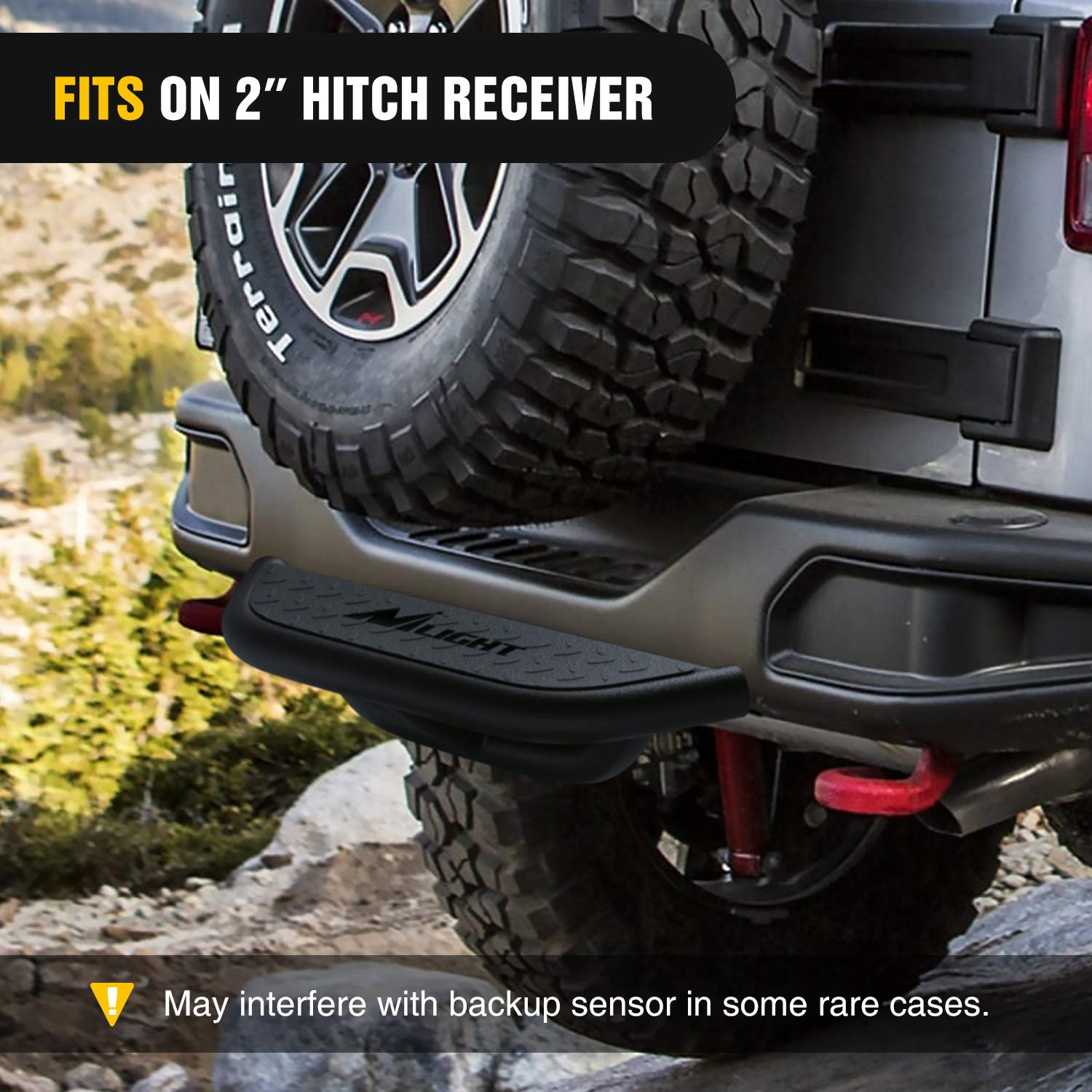 Foto 7 pulgar | Protector De Parachoques Trasero Hitch Step Nilight Mejorado - Venta Internacional.