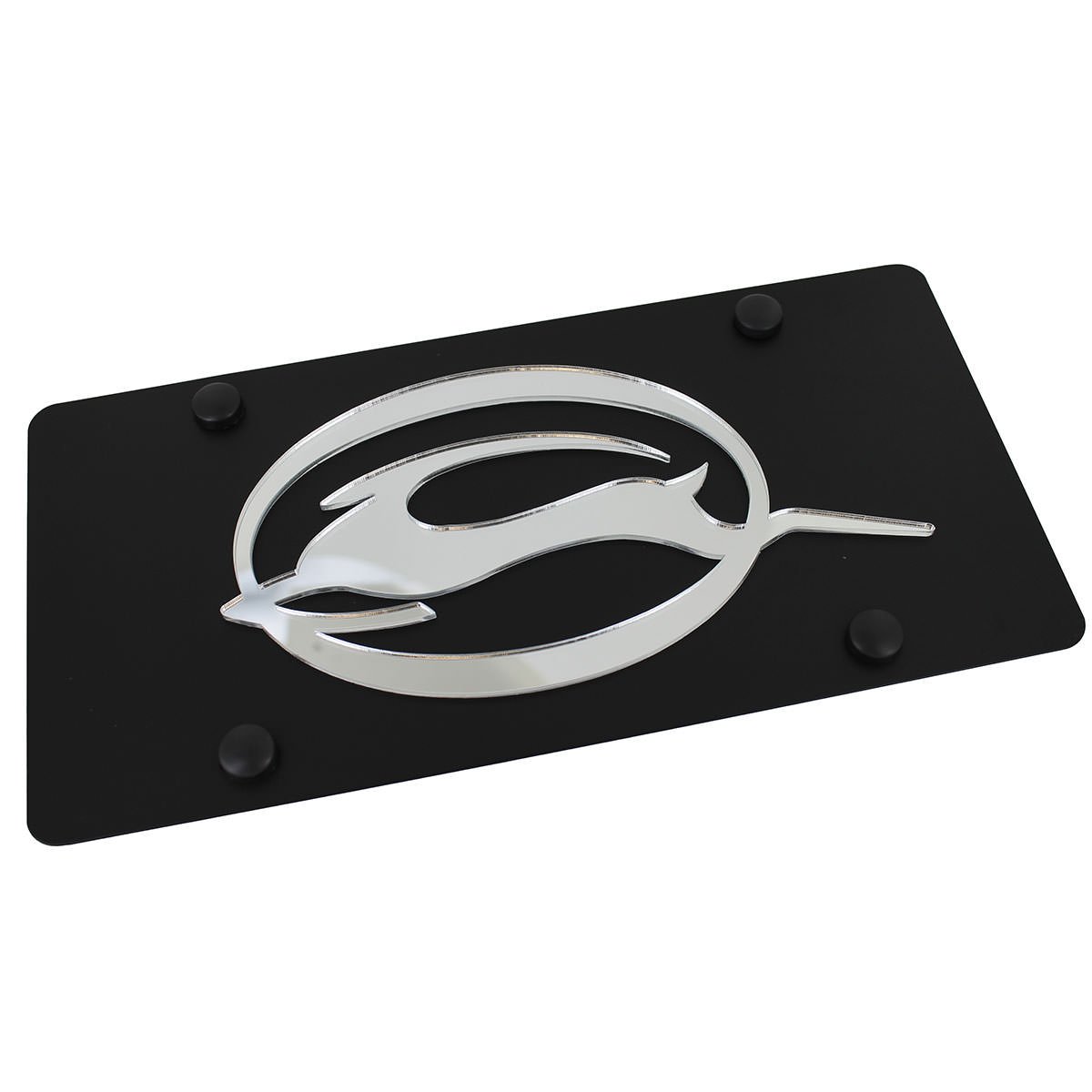 Placa De Matrícula Eurosport Daytona Chevrolet Impala Black Steel - Venta Internacional.