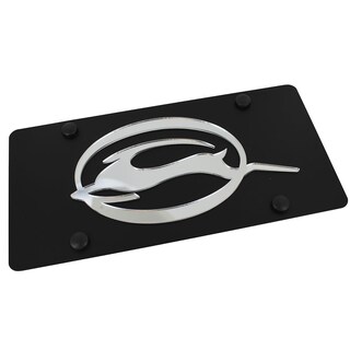Foto 1 | Placa De Matrícula Eurosport Daytona Chevrolet Impala Black Steel - Venta Internacional.