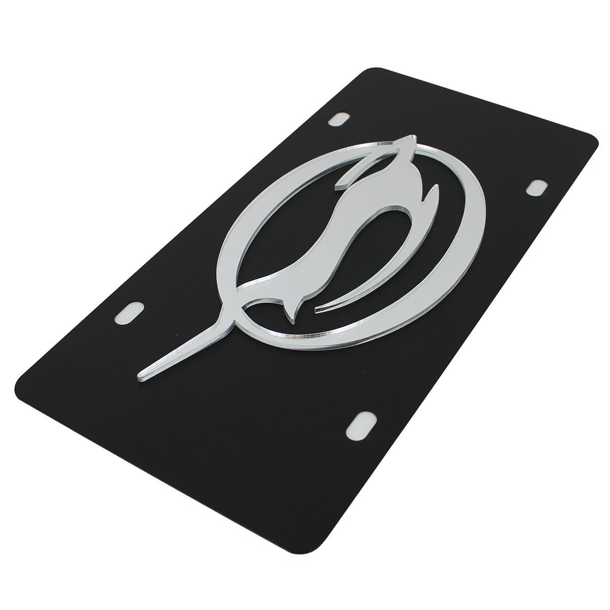 Foto 3 pulgar | Placa De Matrícula Eurosport Daytona Chevrolet Impala Black Steel - Venta Internacional.