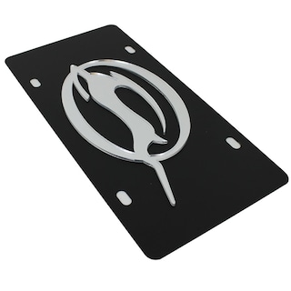 Foto 3 | Placa De Matrícula Eurosport Daytona Chevrolet Impala Black Steel - Venta Internacional.
