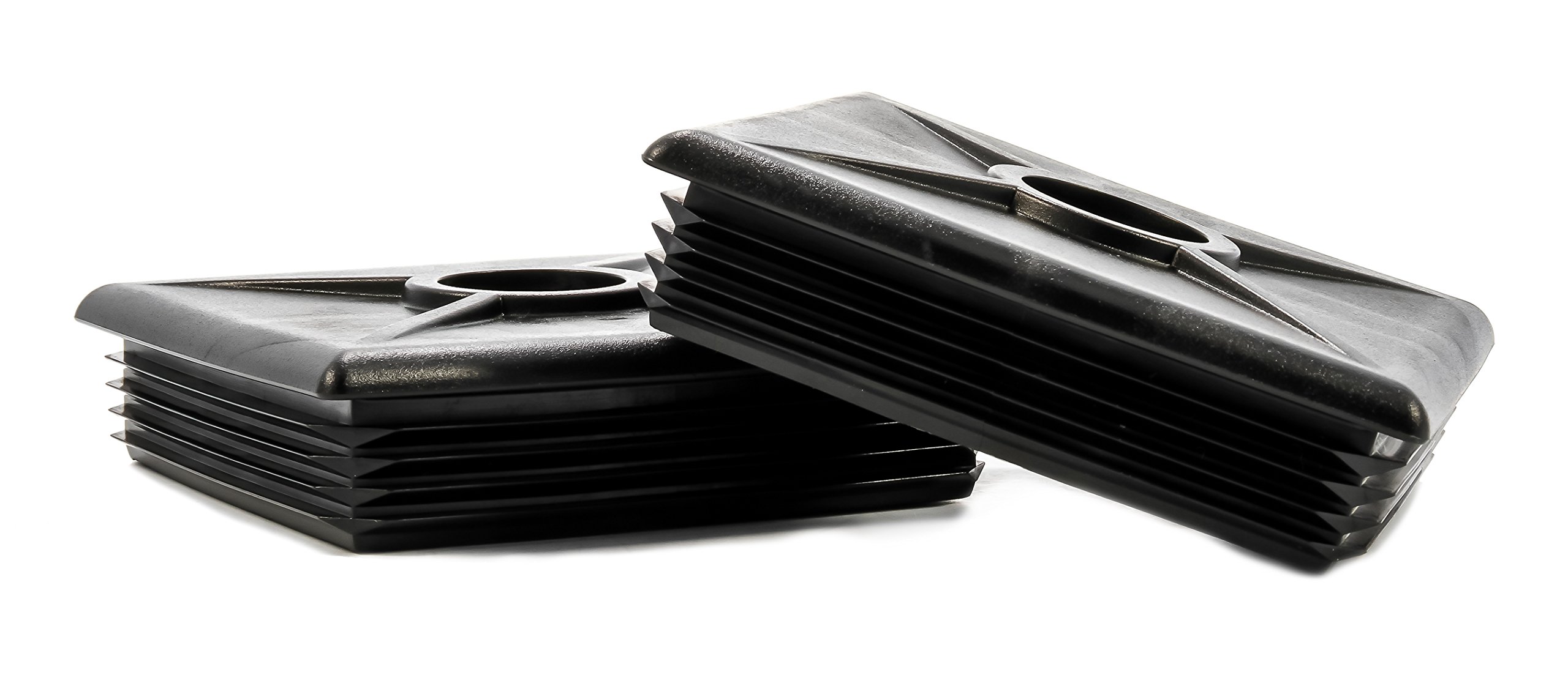 Foto 2 | Tapones Para Parachoques Camco Rv De 4 Pulgadas, Fáciles De Quitar, Duraderos, Negros, Paquete De 2 - Venta Internaci