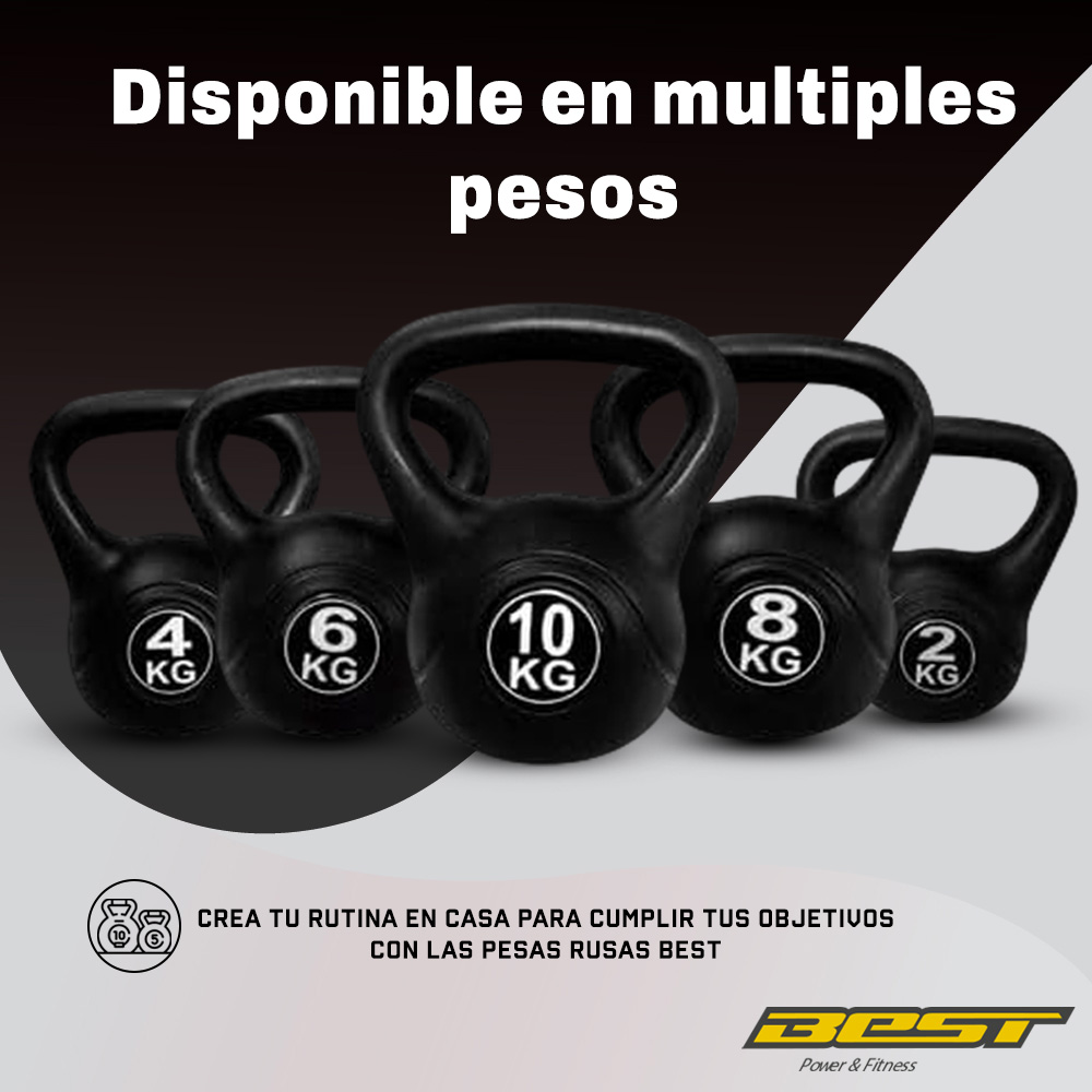 Foto 4 pulgar | Pesa Rusa Best Kettlebell 8kg Para Ejercicio En Casa