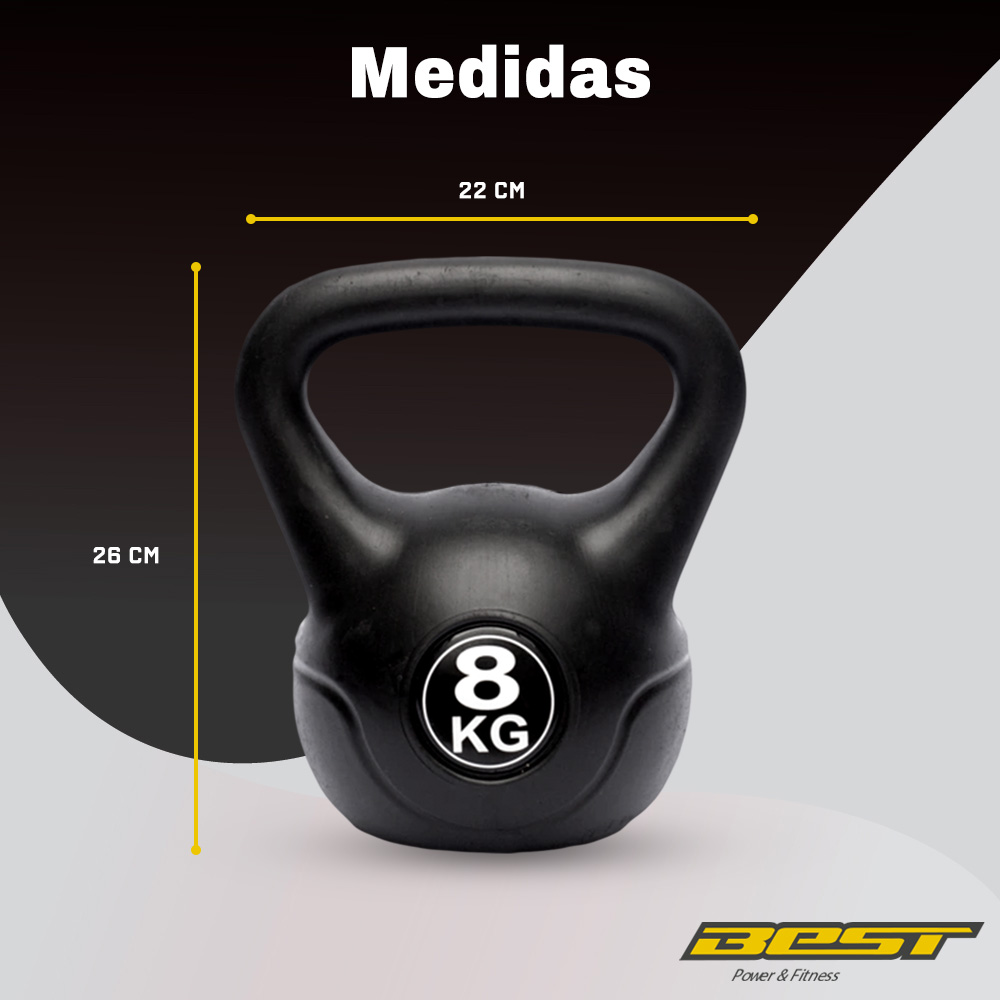 Foto 6 pulgar | Pesa Rusa Best Kettlebell 8kg Para Ejercicio En Casa