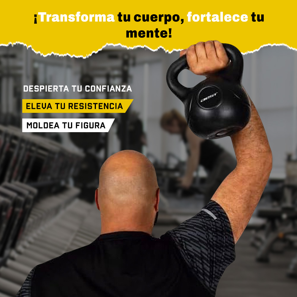 Foto 6 | Pesa Rusa Best Kettlebell 8kg Para Ejercicio En Casa