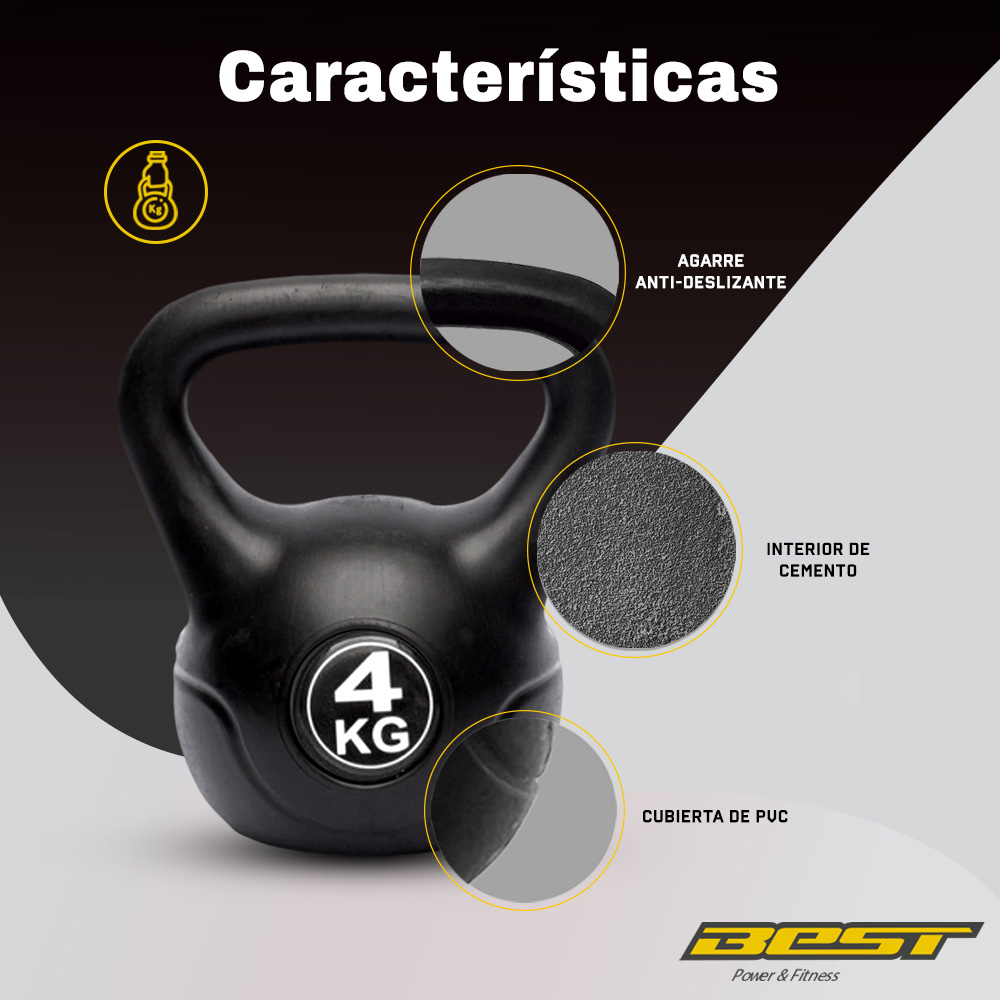 Foto 3 pulgar | Pesa Rusa Best de Entrenamiento 4 Kg