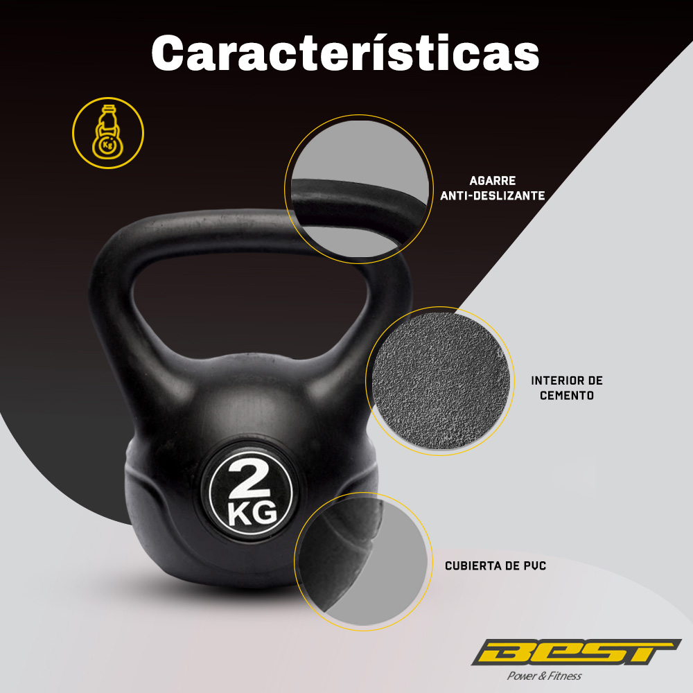 Foto 3 pulgar | Pesa Rusa Best de Entrenamiento 2 Kg