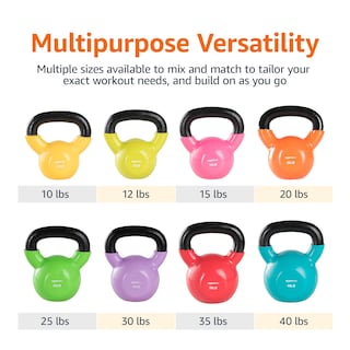 Foto 4 | Pesa Rusa Amazon Basics de 25 lb-Venta Internacional