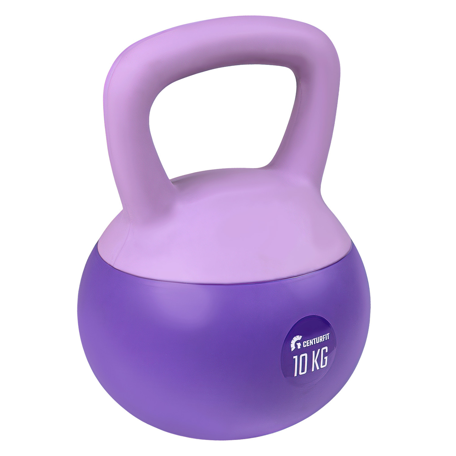 Foto 3 pulgar | Pesa Rusa Kettlebell 10kg 22lb Ejercicio Casa Hogar Fitness Morado Centurfit