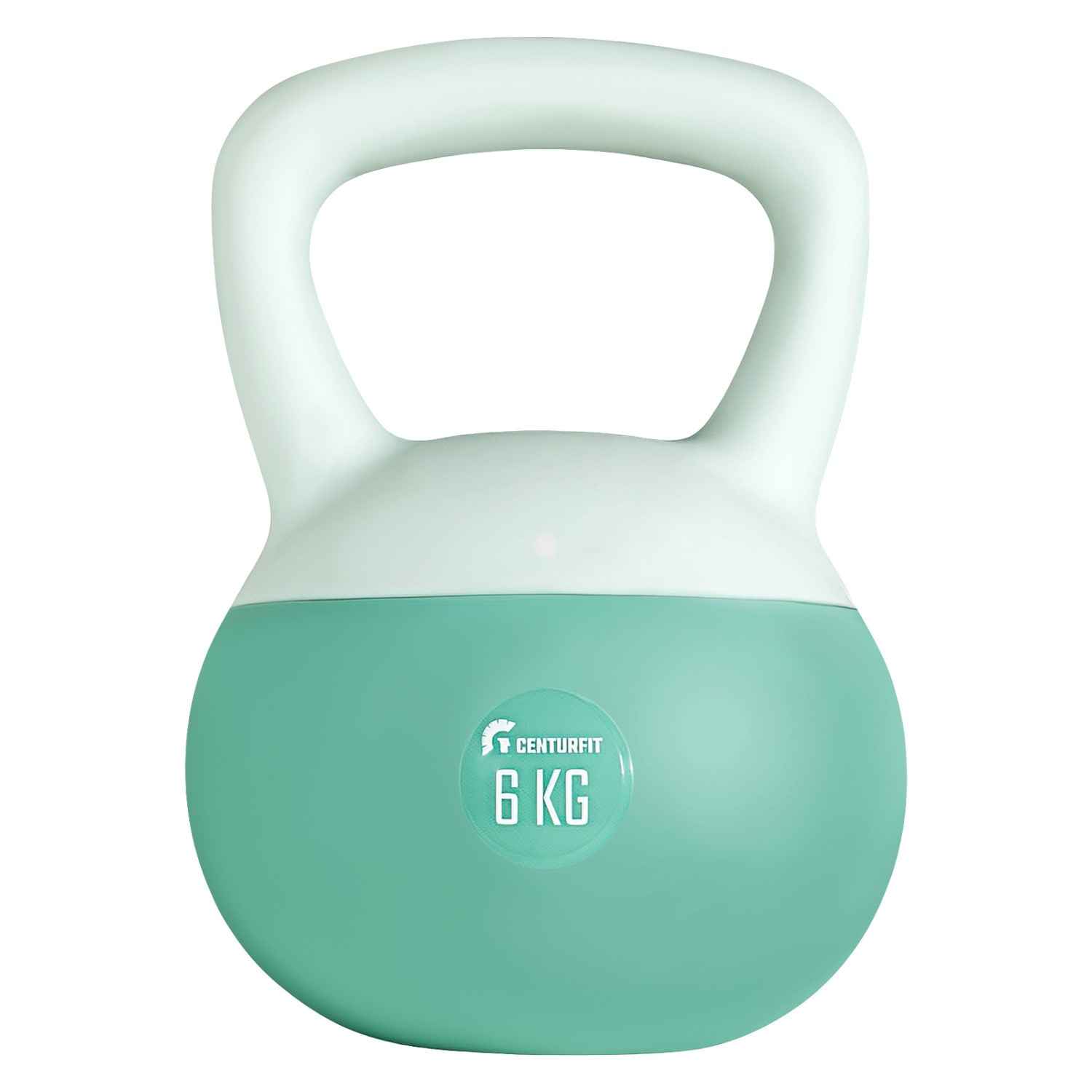 Pesa Rusa Kettlebell 6kg 13.2lb Ejercicio Casa Hogar Fitness Menta Centurfit $399