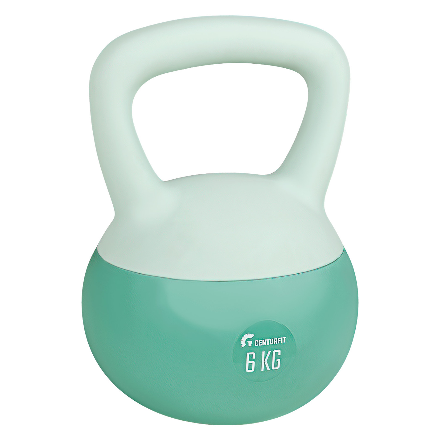 Foto 3 pulgar | Pesa Rusa Kettlebell 6kg 13.2lb Ejercicio Casa Hogar Fitness Menta Centurfit