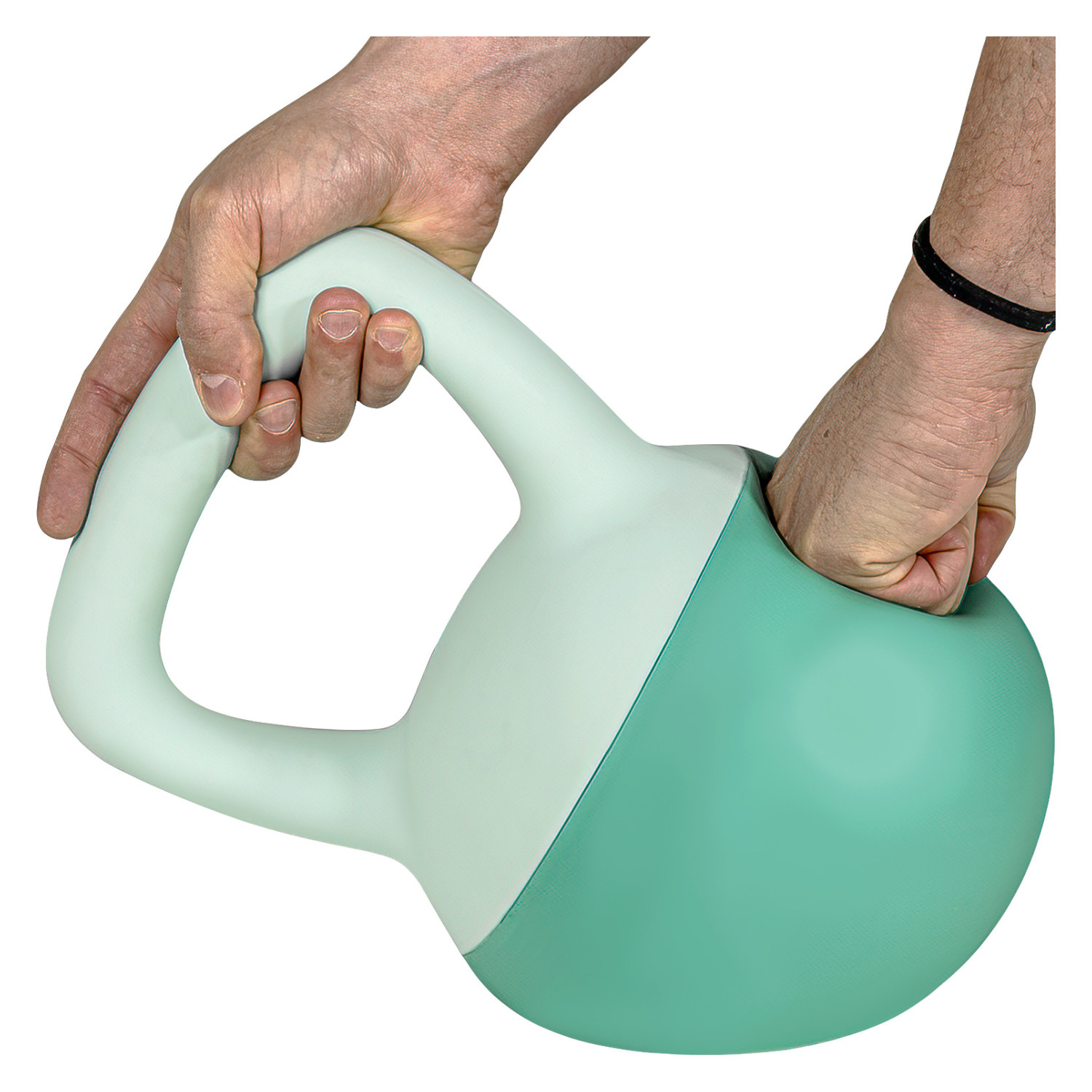 Foto 5 pulgar | Pesa Rusa Kettlebell 6kg 13.2lb Ejercicio Casa Hogar Fitness Menta Centurfit