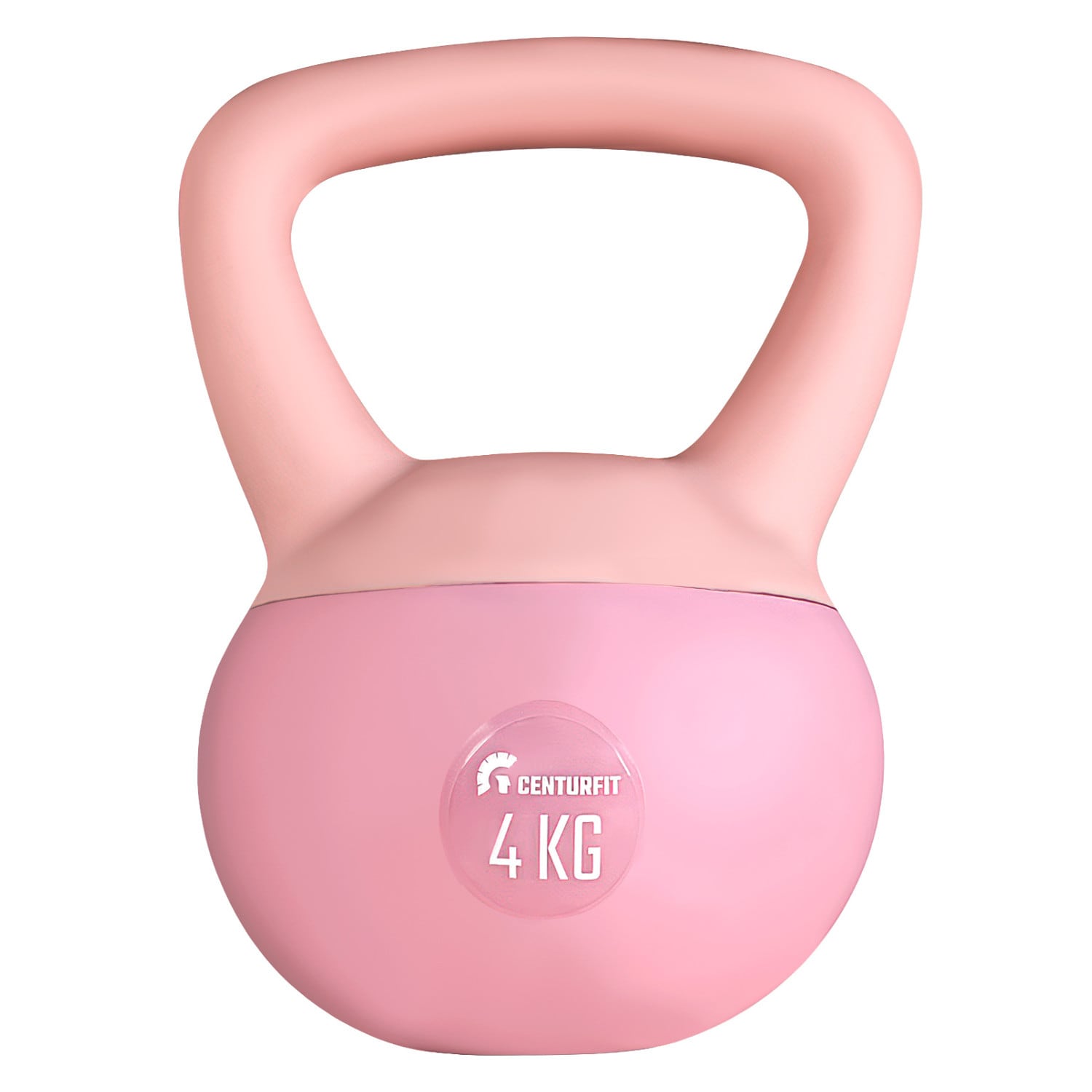 Pesa Rusa Kettlebell 4kg 8.8lb Ejercicio Casa Hogar Fitness Rosa Centurfit $299