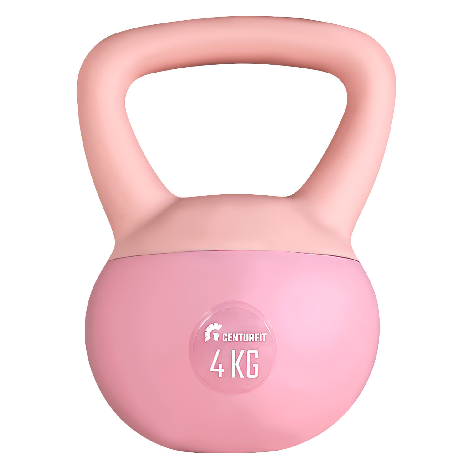 Foto 2 pulgar | Pesa Rusa Kettlebell 4kg 8.8lb Ejercicio Casa Hogar Fitness Rosa Centurfit