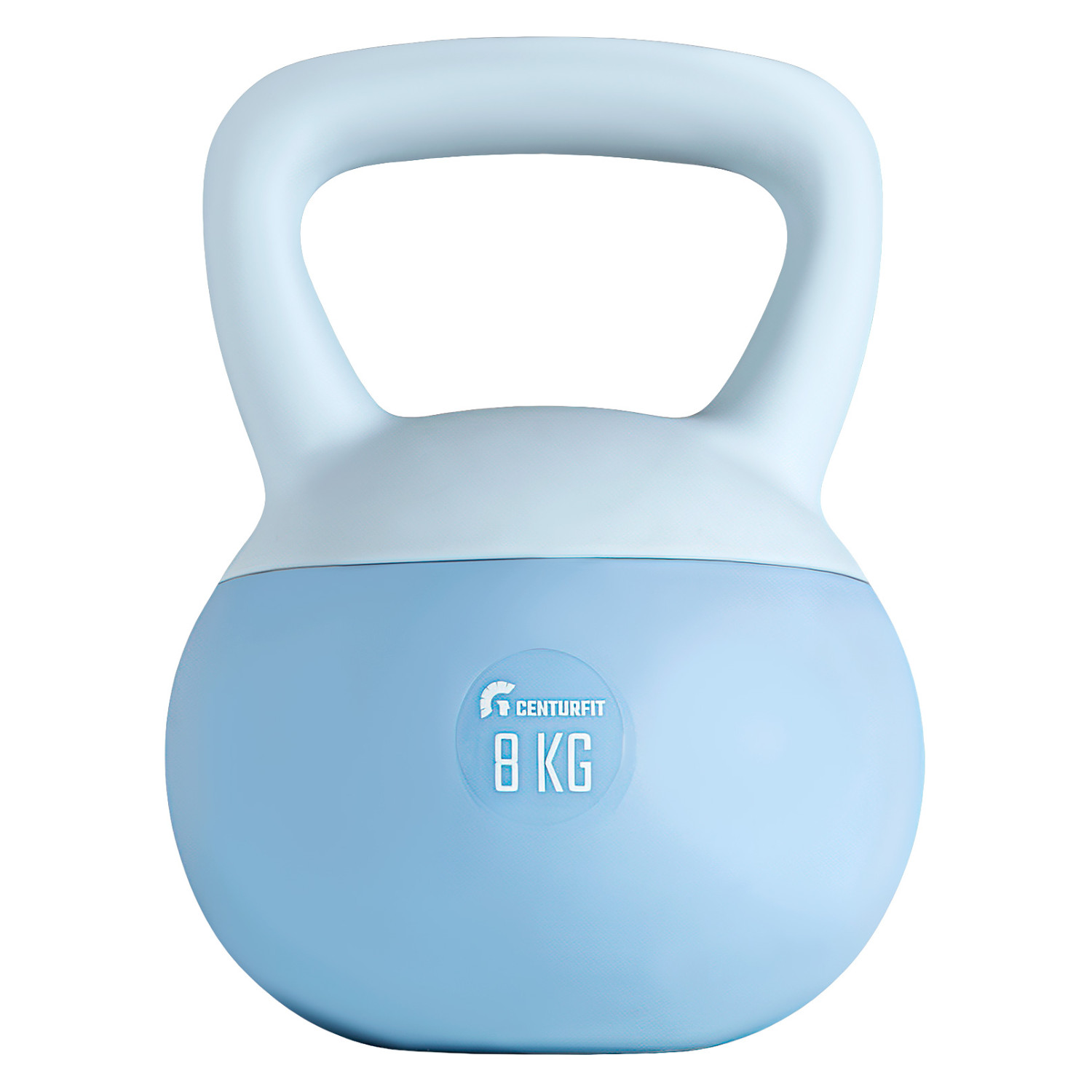 Foto 2 pulgar | Pesa Rusa Kettlebell 8kg 17.6lb Ejercicio Casa Hogar Fitness Azul Centurfit