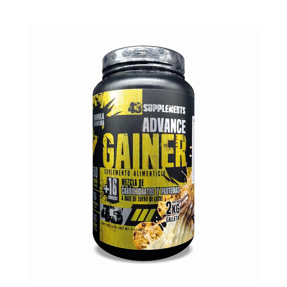 Foto 2 pulgar | Proteína Advance Gainer Ganador De Masa 43 Supplements 2 Kg